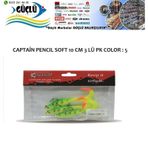 LEVREK TURNA SİLİKONU CAPTAIN PENCIL SOFT 10 CM 3 LÜ PK RENK : 5