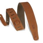 Levy's MS26‐CPR gitar askısı (süet, yakl. 6,4 cm genişliğinde) bakır rengi