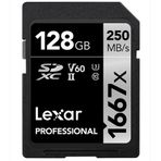 Lexar 128 GB SDXC Class10 UHS - II u3 - 250 MB/s 1667x Hafıza Kartı