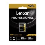 Lexar 128GB Professional 1800x SDXC UHS-II 4K UHD 270MB/sn U3 C10 V60 Hafiza Karti (Gold Series )