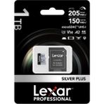Lexar 1tb Yüksek Performanslı Silver Plus Microsdxc Uhs-I, Up To 205MB/S Okuma 150MB/S Yazma Hafıza Kartı - Beyaz