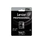 Lexar 256 Gb 1667x U3 V60 4k Sd Hafıza Kartı (250 Mb/s)