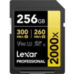 Lexar 256GB 2000x Professional SDXC RDR UII Hafıza Kartı