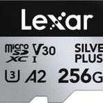 Lexar 256Gb Silver Plus 205Mb 4K V30 Uhsı Micro Sd Hafiza Karti