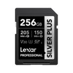Lexar 256Gb Silver Plus Sd Uhsı V30 U3 205Mb/S Hafıza Kartı