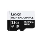 Lexar 32GB microSD 100MB/s Okuma 30MB/s Yazma Yüksek Dayanıklı Hafıza Kartı LMSHGED032G-BCNNG