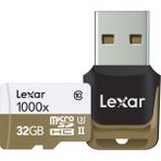 Lexar 32GB MicroSDHC Hafıza Kartı 1000X UHS-II Yüksek Hızda Okuma ve Yazma Hızı Class10 U3 (LSDMI32GCBEU1000R)