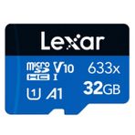 Lexar 32GB microSDHC UHS-I 633X 95mb/sn (C10) U1 Hafıza Kartı
