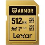 Lexar 512 GB Armor Gold Uhs-Iı 6k V60 Sdxc Hafıza Kartı