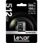 Lexar 512GB LSDSIPL512G-BNNNG Sd Professional Silver Plus Sdxc Uhs-I Kart Up To 205MB/S Okuma 150MB/S Yazma Hafıza Kartı - Beyaz