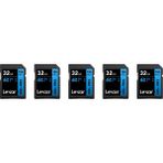 Lexar 5'li Paket 32GB 800X Pro 150MB/S SDHC Hafıza Kartı 5'li Paket UHS-I V10 Sınıf 10 Uyumluluk