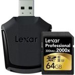 Lexar 64 Gb 2000X Sd Hafıza Kartı (300Mb/S)