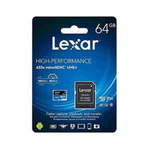 Lexar 64 GB 633x Microsdxc Uhs-ı U3 100/45 Mb/sn Yüksek Performanslı Microsd Hafıza Kartı