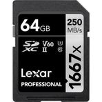 Lexar 64Gb 1667X Sd Uhsı V60 160Mb/S Hafiza Karti
