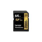 Lexar 64gb 2000x 300mb/Sn Uhs-Iı Sdxc Hafıza Kartı