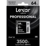 Lexar 64GB 3500x CFast 2.0 HAFIZA KARTI VPG-130 4K (525MB/s)
