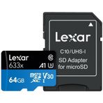Lexar 64Gb Micro Sd Hafiza Karti Uhsı 633X 100Mb