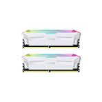 Lexar Ares Rgb Ddr4 Ram 16 GB Kit (8 GB x 2) 4000 Mhz, Dram 288 Pimli U-Dımm Masaüstü Belleği, Xmp 2.0 Yüksek Performanslı Ram, CL18-22-22-42, PC4-32000, Beyaz (LD4EU008G-R4000GDWA)