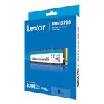 Lexar Disque SSD NM610 Pro 1To (1000Go) - NVMe M.2 Tip 2280