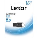Lexar Jumpdrive V40 Siyah 16 Gb Usb 2.0 Usb Bellek