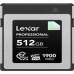 Lexar LCXEXDM512G-RNENG 512 GB 1900-1700MB/S Cf Express Type B Compact Flash Kart - Beyaz