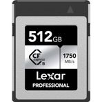 Lexar LCXEXSL512G-RNENG 512 GB Gümüş Serisi Cfexpress Type B Hafıza Kartı
