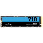 Lexar LNM710X002T-RNNNG NM710X 2 TB High Speed PCIe GEN 4x4 M.2 NVMe Up to 4850 MB/s Read and 4500 MB/s Write SSD