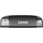 Lexar LRW310X-BNBNG Dual Slot Usb-A/c Mıcrosd Card USB 3.1 Reader Kart Okuyucu Mıcrosd/sd - Siyah