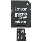 Lexar LSDMI16GABEUC10A 16GB MicroSDHC + SD Adaptör Class 10 Hafıza Kartı