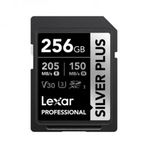 Lexar LSDSIPL256G-BNNNG 256 GB Professional Silver Plus SDXC UHS-I Cards Up to 205 MB/S Read 150 MB/S Write Bellek Kartı