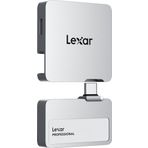Lexar LSL400S002T-RNBNG 2 TB Professional Go External USB3.2 Gen2 1050 MB/S Okuma 1000 MB/S Yazma Harici SSD