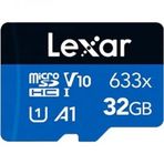 Lexar NLSDMI32GBB633A 32GB 633x microSDHC High-Performance C10 A1 V10 U1 Hafıza Kartı Kart Bellek