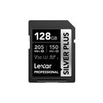 Lexar Professional 128GB 205 MB/s Silver Plus SD Hafıza Kartı