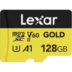 Lexar Professional 128GB Micro SD Hafıza Kartı 280 Mb/s Gold Yüksek Hız ve Uyumlu Sertifikalar