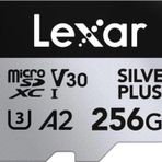 Lexar Professional 256 GB 205 MB/s Silver Plus Mikro SD Hafıza Kartı