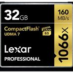 Lexar Professional 32GB 1066x Speed 160MB/s CompactFlash Bellek Kartı