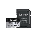 Lexar Professional 512gb 205 Mb/s Silver Plus Microsd Hafıza Kartı