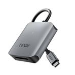 Lexar RW510 CFexpress Tip B Kart Okuyucu, 10 Gbps'ye Kadar, USB 3.2 Gen 2 CF Bellek Kartı için, USB Tip-C Kablosu Dahil (LRW510U-BNHNG)