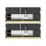 Lexar Sodımm 32 GB Kit (2X16 Gb) Ddr5 Ram 5600 Mhz, 262-PIN Sodımm Dizüstü Bilgisayar Ram, Dizüstü Bilgisayar Belleği Için Yüksek Performanslı Oyun Dram So-Dımm Intel Nuc Mini Pc, 1,1 V, CL46-45-45-90