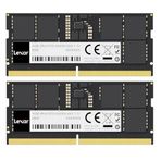Lexar Sodımm 32 Gb Kit (2X16 Gb) Ddr5 Ram 5600 Mhz, 262-Pin Sodımm Dizüstü Bilgisayar Ram, Dizüstü Bilgisayar Belleği İçinoyun Dram So-Dımm/Hepsi Bir Arada Intel Nuc Mini Pc, 1,1 V, Cl46-45-45-90