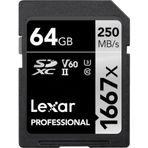 Lexar UHS-II SDXC 1667x 64 gb Professional Hafıza Kartı