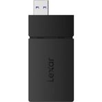 Lexar USB 3.2 Gen1 255MB/sn Çift Yuvalı MicroSD/SD Kart Okuyucu LRW360U