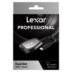 Lexar Usb-c Dual-slot Kart Okuyucu Sd Micro Sd Usb 3.2 Gen1