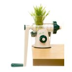Lexen – Manuel katı meyve sıkacağı – sağlıklı içerik Juicer 1.56 kg Healthy Juicer Blanc