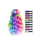 Lexi Bella 10 lu Renkli Taraklı Saç Tebeşiri Geçici Saç Tebeşir Seti Hair Chalk Saç Boyası Tebeşiri