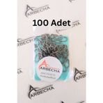 Lexi Metal C Kanca (100 Adet) – Askı, Zincir, Hobi ve Genel Kullanım İçin Dayanıklı Kanca
