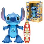 Lexibook Disney Stitch interaktif robot, iki dilli, fransız, ingilizce, hareket kontrolü ve uzaktan kumanda, dokunmaya duyarlı, programlanabilir, iki hız kademeli, mavi, STITCHi1