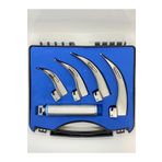lexina Lambalı Yetişkin Laringoskop Set 4 Blade Macintosh(eğri)