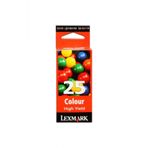 Lexmark 25 15M0125 Renkli Orijinal Kartuş