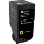 Lexmark 74C50Y0 CS720-725 CX725 3.000 Sayfa Yellow Sarı Toner